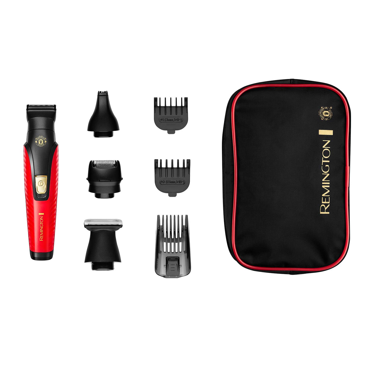 Remington G4 Manchester United Edition Cordless Personal Electric Shaver, All-in-1 Beard, Body and Stubble Trimmer, PG4005