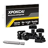 Xpokcai 30-Pack M6 x 20mm Rack Mount Screws and