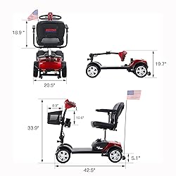 Metro Mobility 4 Wheel Powered Mobility Scooters