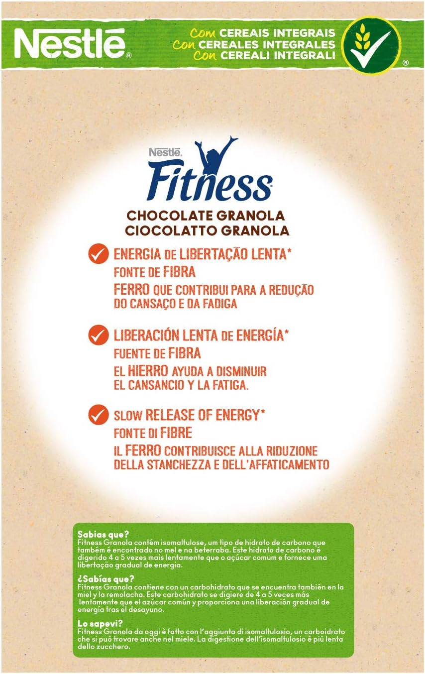 Fitness Granola Chocolate - 300 g: Amazon.es: Alimentación y bebidas