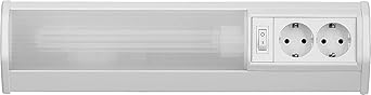 RABALUX Unterbauleuchte Plastik G23, 11 W, Weiß 40cm