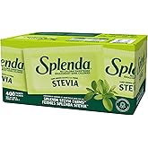 SPLENDA Stevia No Calorie Sweetener, Sugar Substitute Packets, 400 Count (Pack of 1)