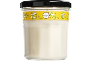 MRS. MEYER'S CLEAN DAY Soy Aromatherapy Candle, 35 Hour Burn Time, Made with Soy Wax and Essential Oils, Honeysuckle, 7.2 Oz