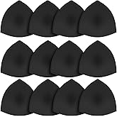 6 Pairs Bra Pads Inserts Triangle Thin Bra Insert for Women, Bra Pads Inserts, Removable Sports Bra Cup, Bra Inserts Enhancers for Girls, Breathable Push Up Breast Bra Insert Pads Sponge for Bikini