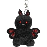Aurora Palm Pals 4" Mortimer Mothman Adorable Clip-On | Bean-filled understuffed bodies with collectible personalities