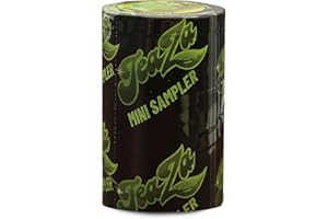 Teaza Sampler Pack, Healthy Dip Pouches, Alternative Snuff, Chewing Dipping Nicotine Free Dip - Peppermint, Bangin' Black Cherry, Spicy Cinnamon, Creamsicle Chill (4 Pack)