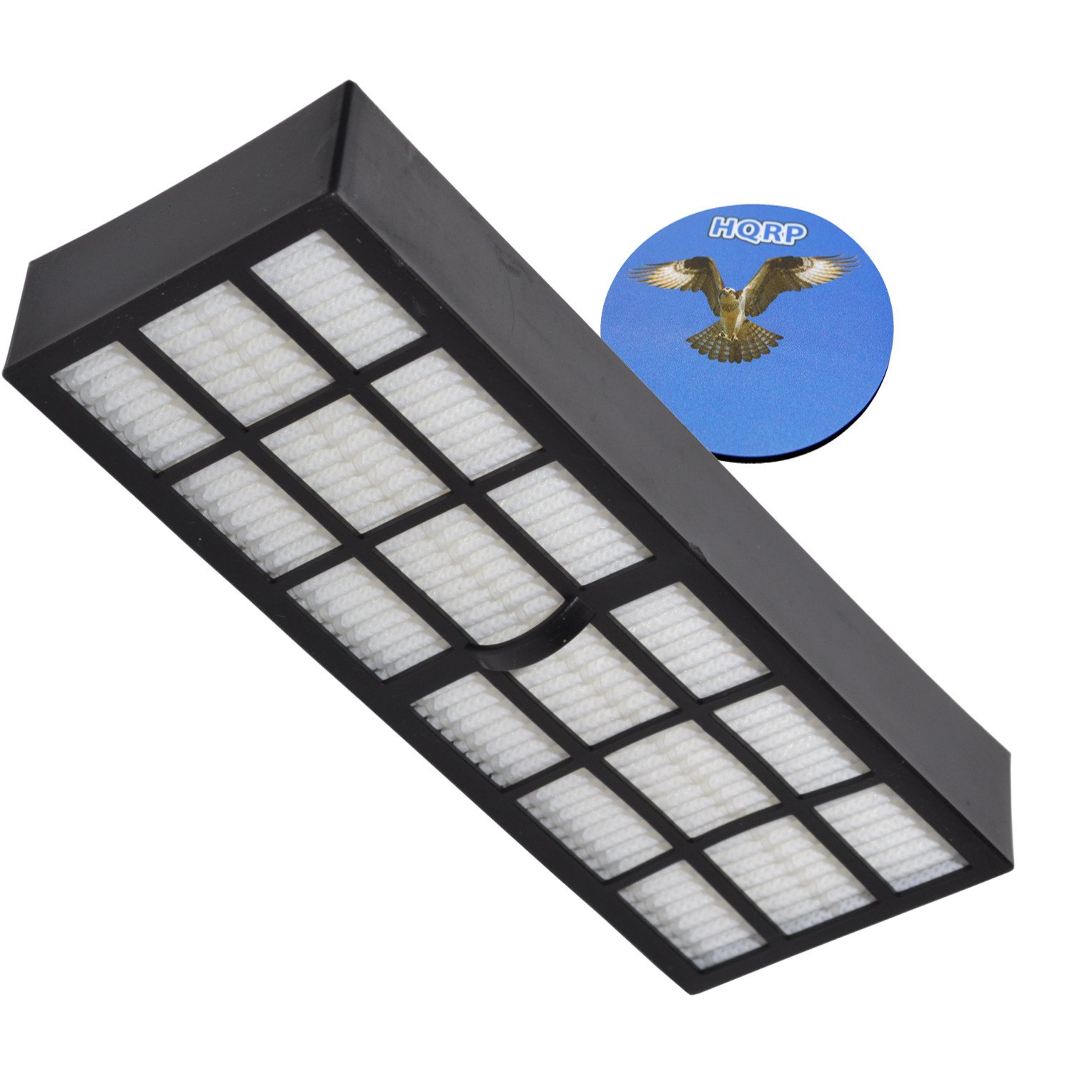 HQRP H13 Filter compatible with Eureka HF-7 fits SurfaceMax 300 2976AVZ Upright Vacuum Cleaner Coaster