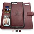 Shields Up iPhone 6S Plus Case/iPhone 6 Plus Case,[Detachable] Magnetic Wallet Case,Durable and Slim,Lightweight with Card/Ca