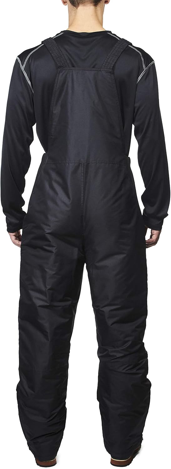 Arctic Quest Mens Insulated Water Resistant Ski Snow Bib Pants: Clothing
