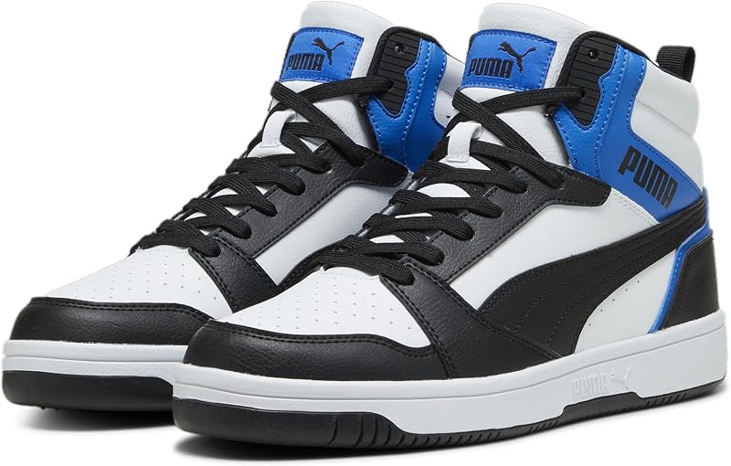 Unisex Rebound V6 Baskets, Puma Black Puma White Puma Team Royal, 44 EU — photo 3 sur 8
