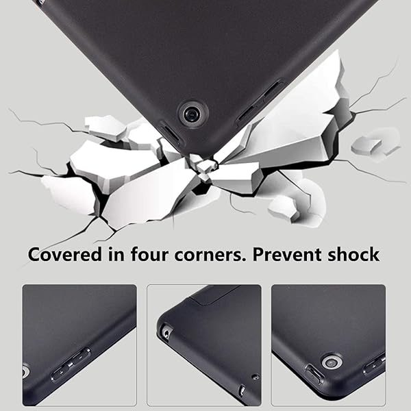 Diseado para iPad 10 2 Inch 8th Gen 2020 7th Generation 2019 Case Slim Soft Silicone Smart Trifold Stand Funda Protectora de Cuerpo Completo para nios Color D Size 2019 iPad 10 2 Inch