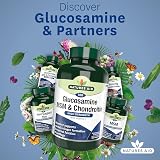 Natures Aid Glucosamine MSM Chondroitin with Vitamin C 180 Tablets High Strength view 6