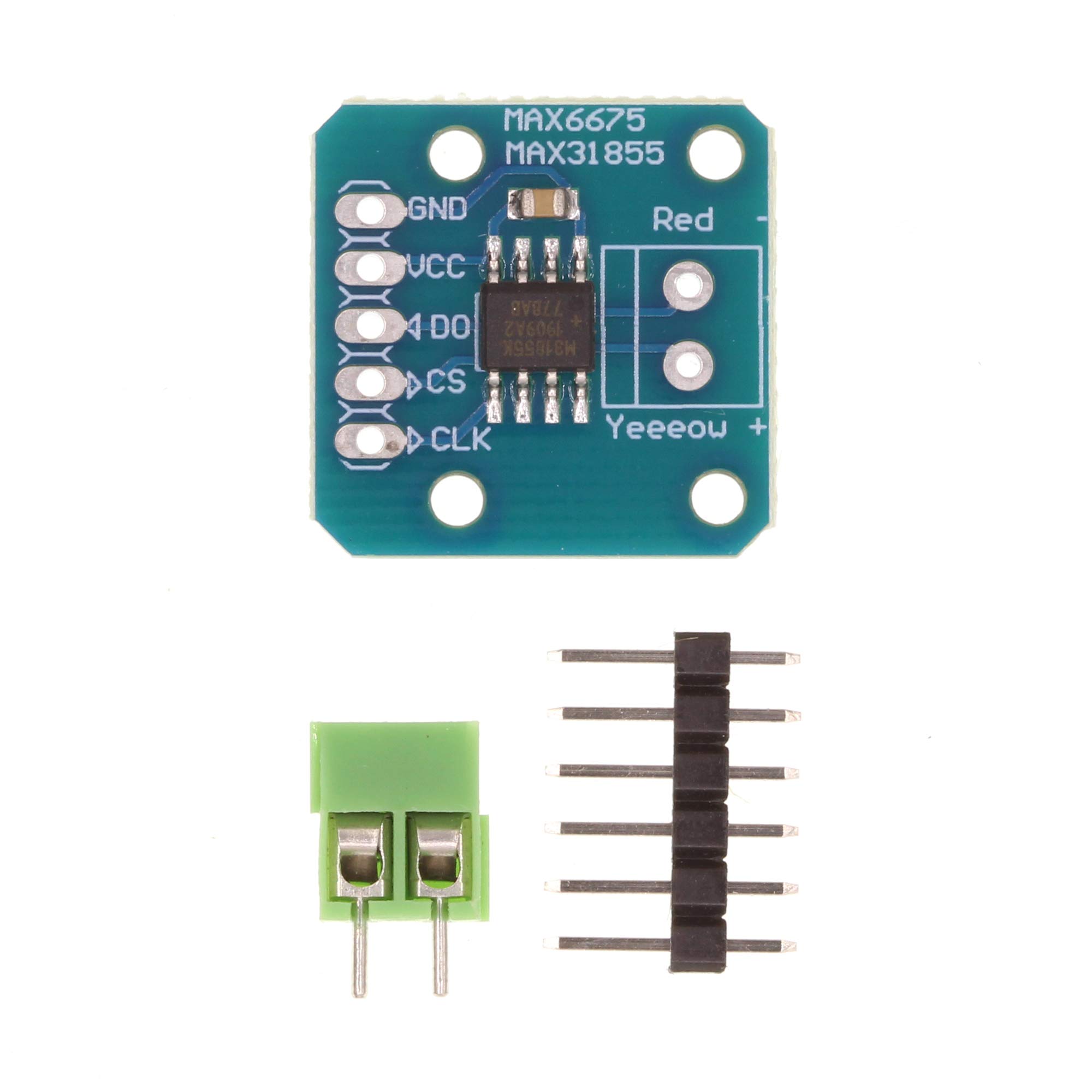 HUABAN 1PCS MAX31855 K Type Thermocouple Breakout Board Temperature Measurement Module