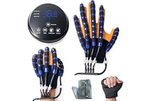 Sayorg Rehabilitation robot gloves, stroke rehabilitation equipment with USB charging function, hand grinder for treatment…