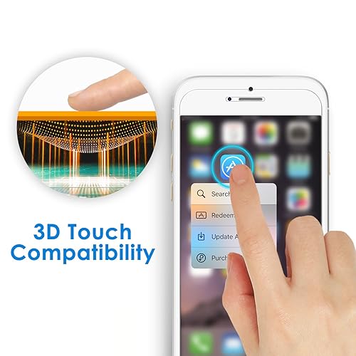 JETech Screen Protector for iPhone Plus, iPhone Plus, iPhone