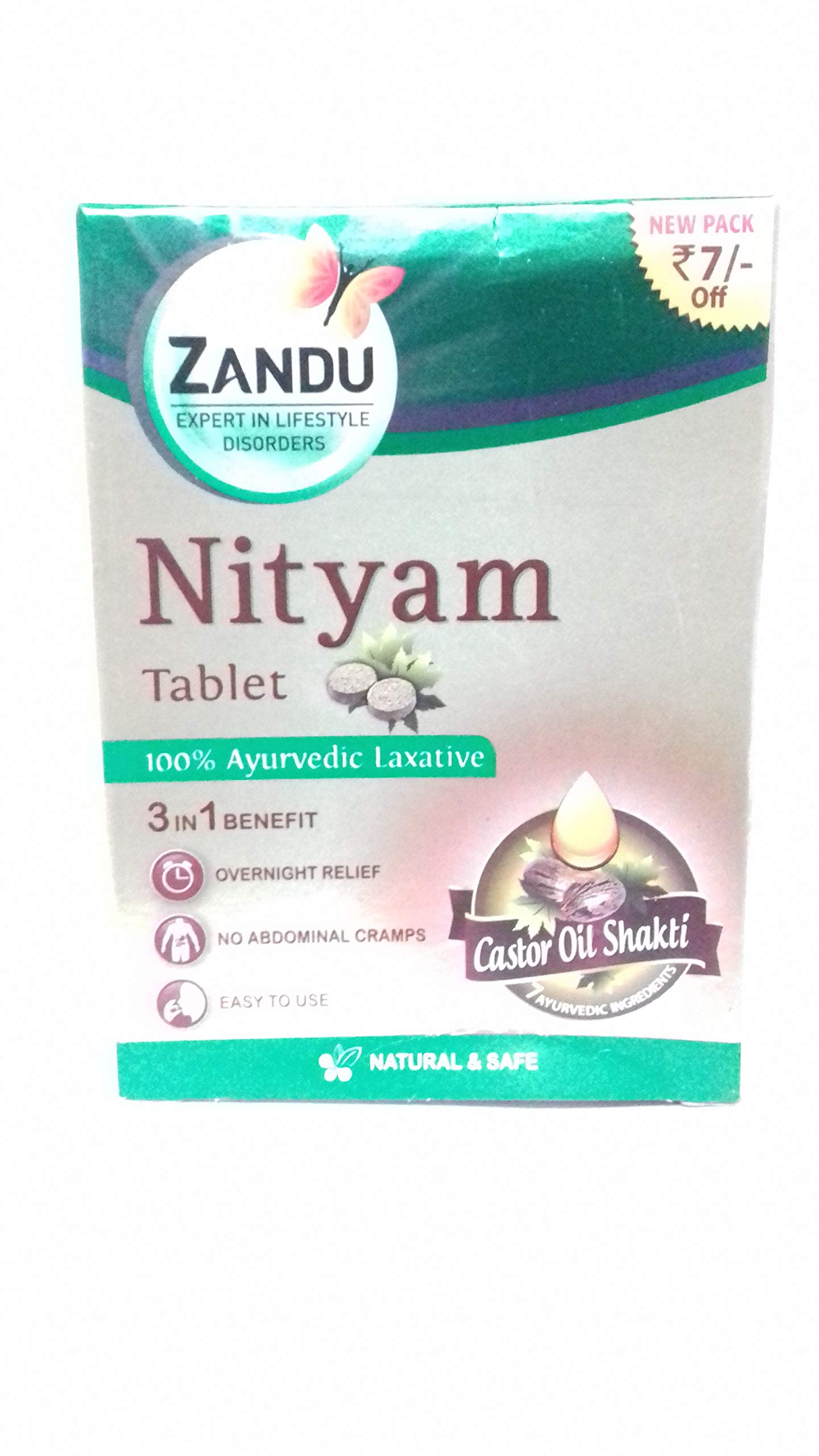 Zandu Nityam Tablets 12 Tablets For Gas Acidity Flatulence Digestion Pack Of 5 Buy Online In Honduras At Honduras Desertcart Com Productid