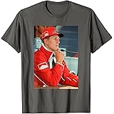 Michael Schumacher at Silverstone GP Motor Racing Driver T-Shirt