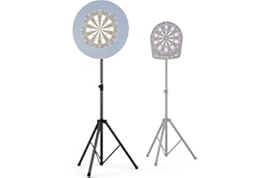 KOTO Heavy Duty Dart Stand, Height-Adjustable for Dartboard, Incl. Dartboardholder