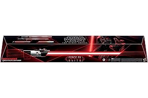 HASBRO STAR WARS The Black Series Darth Vader Force FX Elite Lightsaber with Advanced LED and Sound Effects, Adult Collectible Roleplay Item