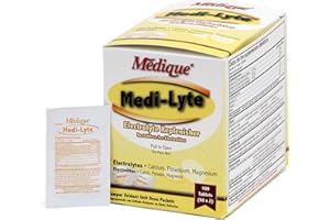 Medique 03033 Medi-Lyte Electrolyte Tablets w/ Potassium Chloride for Cramps, 100-Tablets