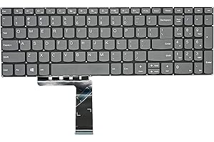 Replacement Keyboard for Lenovo ideapad 3-15IIL05 3-15ADA05 3-15ARE05 3-15IGL05, ideaPad 330s-15IKB 330s-15ARR & ideapad S340