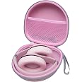 Headphone Case for JLab/Beats/TOZO/JBL/BERIBES/Picun Etc Headphones, Pink | for JLab JBuds Lux ANC/Go Lux ANC, Beats Studio P