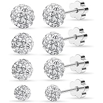 ★MIDNIGHT MOMENT.★ two ball earring silver Designer fashion, Seoul-fully created | W Concept