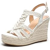 Sopends Espadrille Wedge Sandals for Women Platforms & Wedges
