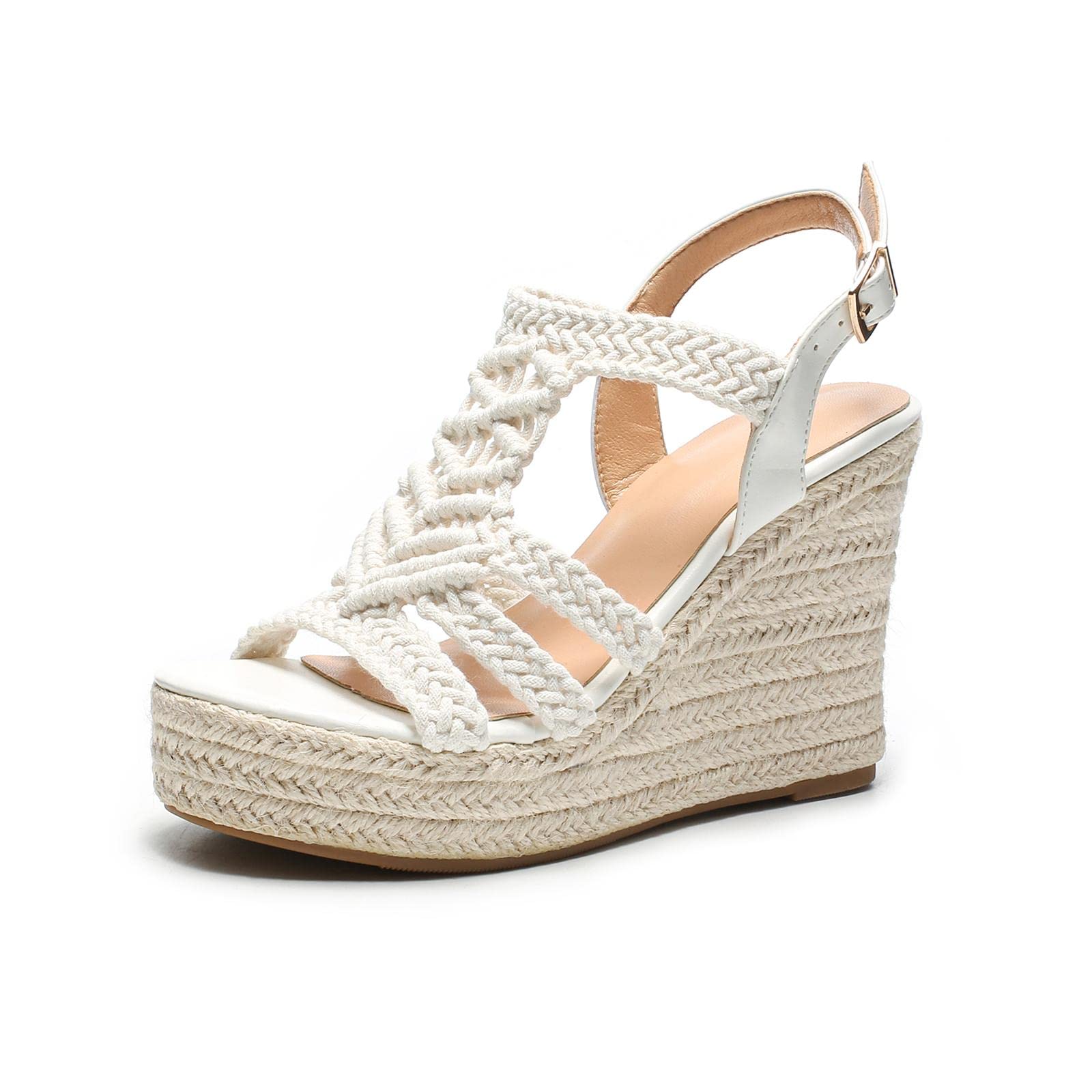 Photo 1 of Sopends Espadrille Wedge Sandals for Women Platforms & Wedges