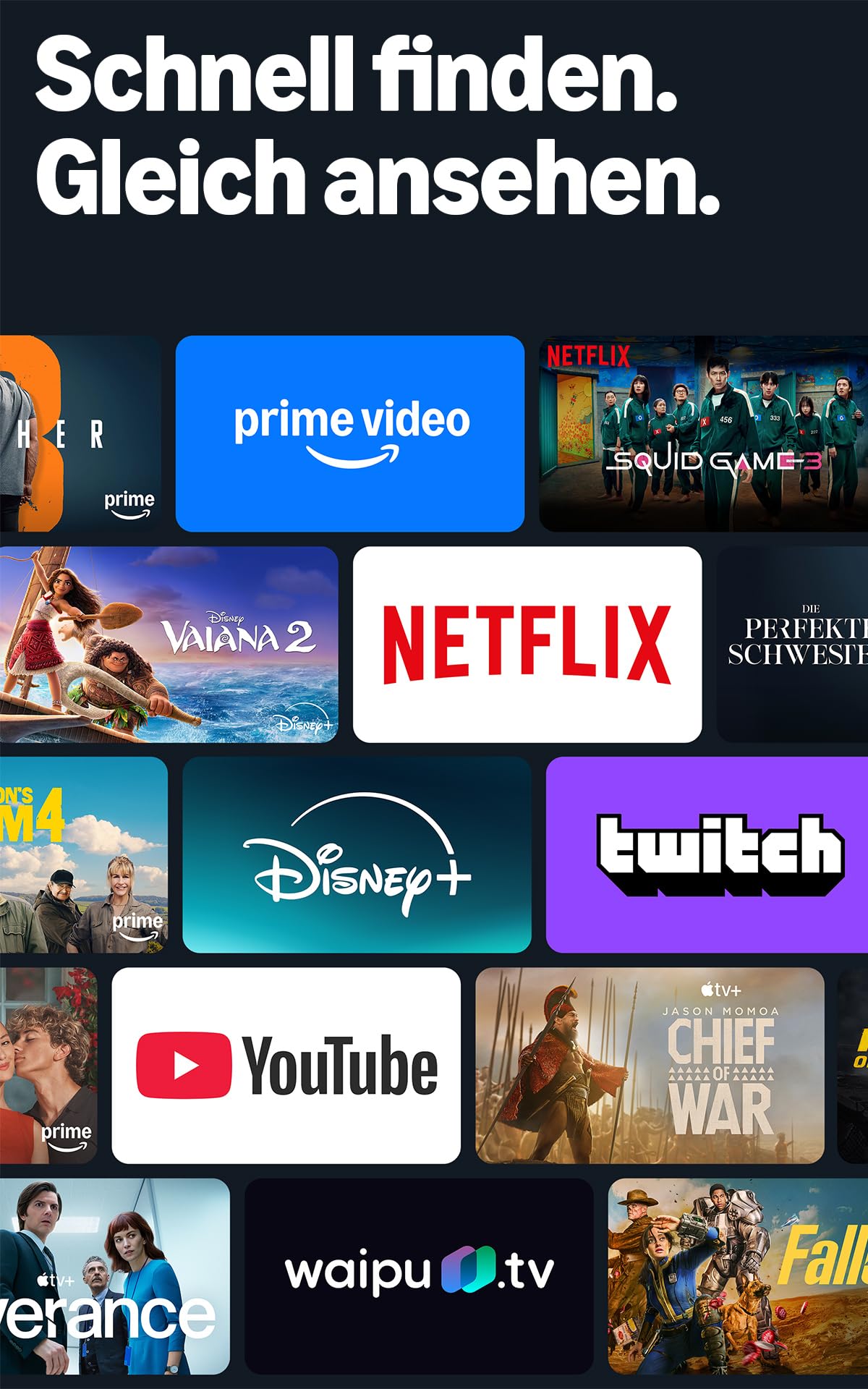 Amazon Fire TV 4-Serie (neueste Generation), 55-Zoll-Smart-TV in 4K Ultra-HD mit Alexa-Fernbedienung, HDR10+, schnellem Prozessor, Dolby Audio, Ambient-TV und kostenlosem Live-TV 4