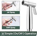 Zuvo Bidet Sprayer with 304 Stainless Steel UK Toilet Kit view 5