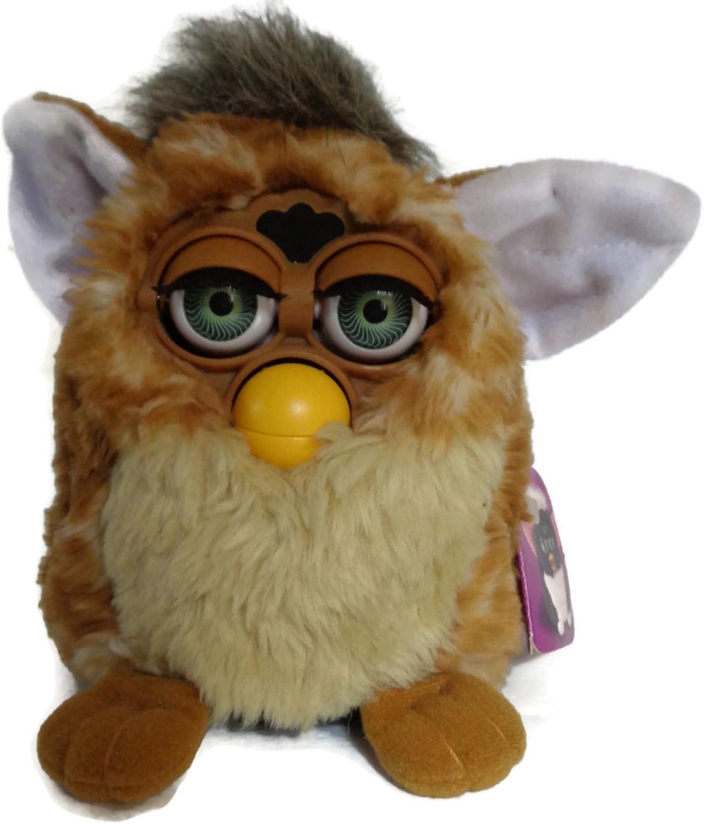 black and white furby