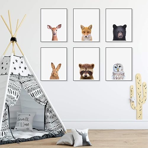 baby animal nursery theme