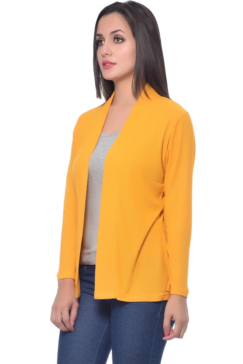 frenchtrendz women viscose crepe shrug