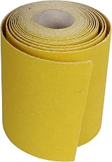 ProDec 5m Roll 40 Grit Yellow Aluminium Oxide Sandpaper 115mm for Sanding view 3