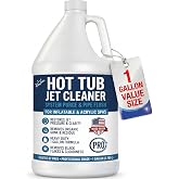 BubbyShine Hot Tub Jet Cleaner, Jet Tub Cleaner, Spa Line Flush, 1 Gallon | Hot Tub Line Flush Cleaner, Spa Purge Hot Tub Cleaner &amp; Spa System Flush for Jets, Lines &amp; Tubes, Before Drain &amp; Refill