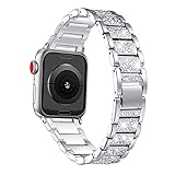 Mtozon Bling Bands Compatible with Apple Watch Band