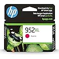 HP 952XL Magenta High-yield Ink Cartridge | Works with HP OfficeJet 8702, HP OfficeJet Pro 7720, 7740, 8210, 8710, 8720, 8730, 8740 Series | Eligible for Instant Ink | L0S64AN