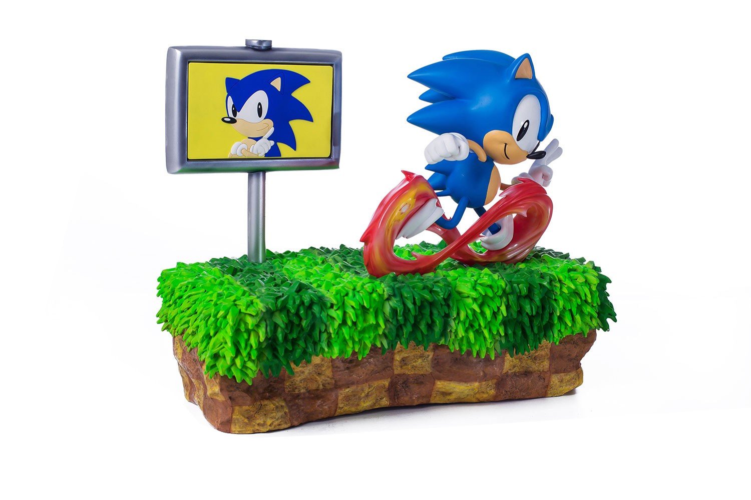 sonic the hedgehog statue