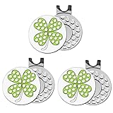 FINGER TEN Golf Ball Markers 3 Pcs with 3 Pack Hat
