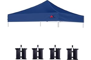 SCOCANOPY 10x10 Canopy Replacement Canopy Top,Canopy Cover ONLY (Navy Blue)