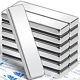 JUNARTER 12 Pack Neodymium Bar Magnets Heavy