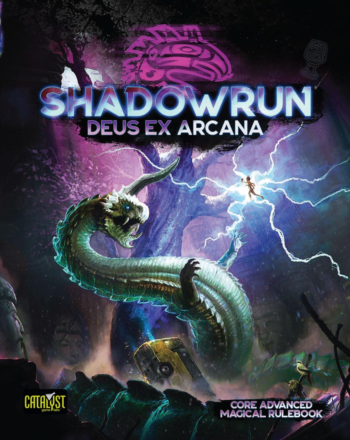 Photo 1 of Shadowrun Deus Ex Arcana by Catalyst Game Labs | Ages 14+ | 2-8 Players | Advanced Magical Rulebook for 6th Edition | Expanded Spellcasting, Ritual Magic & Supernatural Systems |