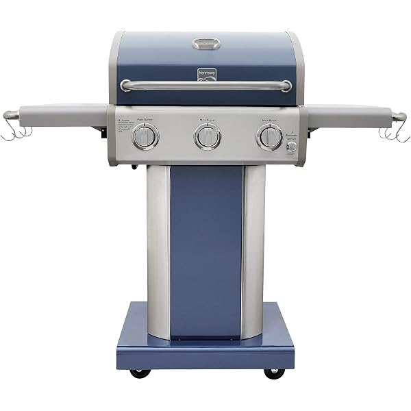 Amazon.com: Dyna-Glo DGG424RNP-D 3 Burner Red LP Gas Grill : Patio, Lawn u0026  Garden