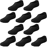 Witwot 10 Pairs No Show Socks for Kids Girls Boys Non Slip Low Cut Ankle Socks