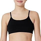 Amazon Essentials Girls' Athletic FormFlex Buttery Soft Light Support Spaghetti Strap Training Sports Bra
