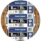 25 ft. 8-Gauge Solid SD Bare Copper Grounding Wire
