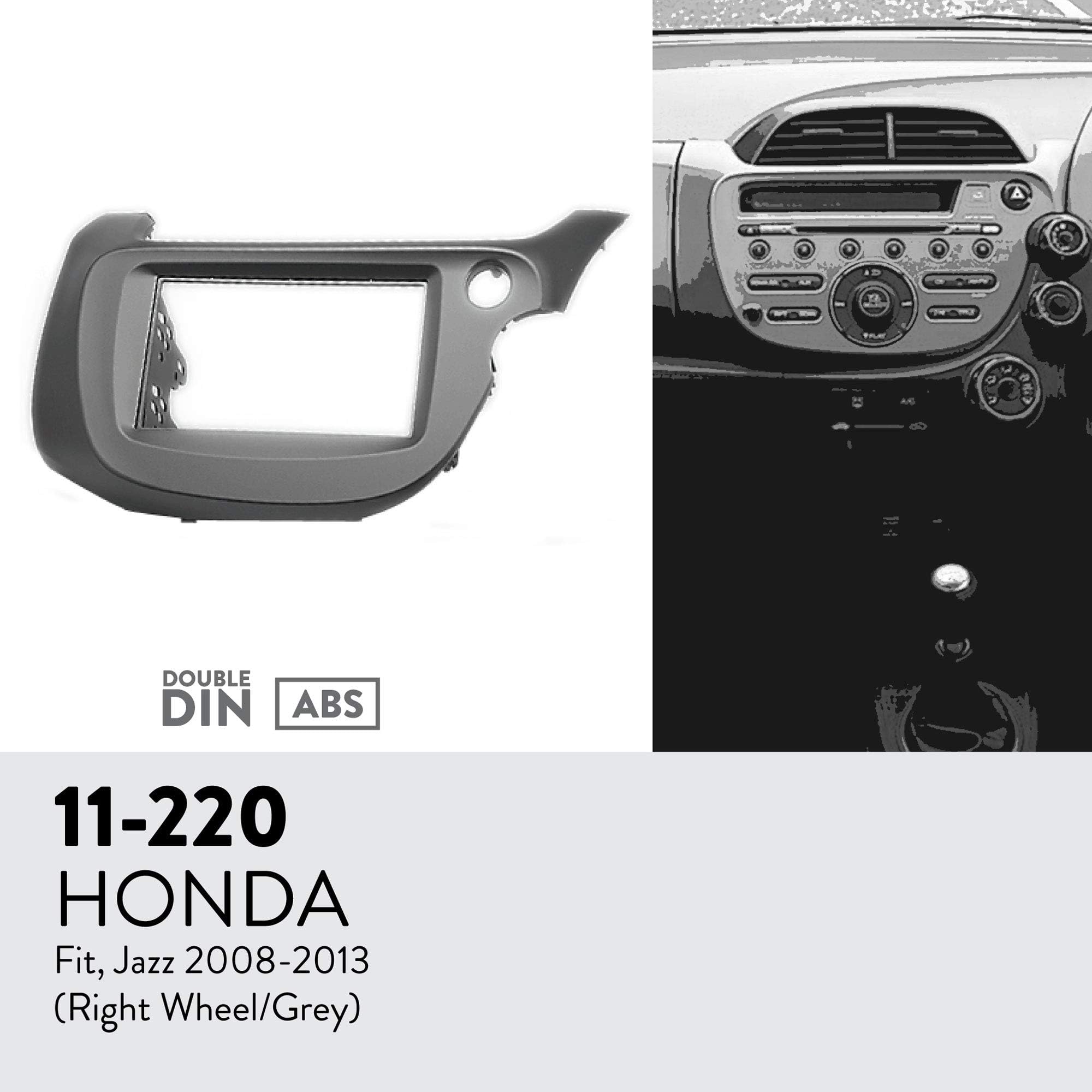 UGAR 11-220 Trim Fascia Car Radio Installation Mounting Kit for Honda Fit, Jazz 2008-2013 …