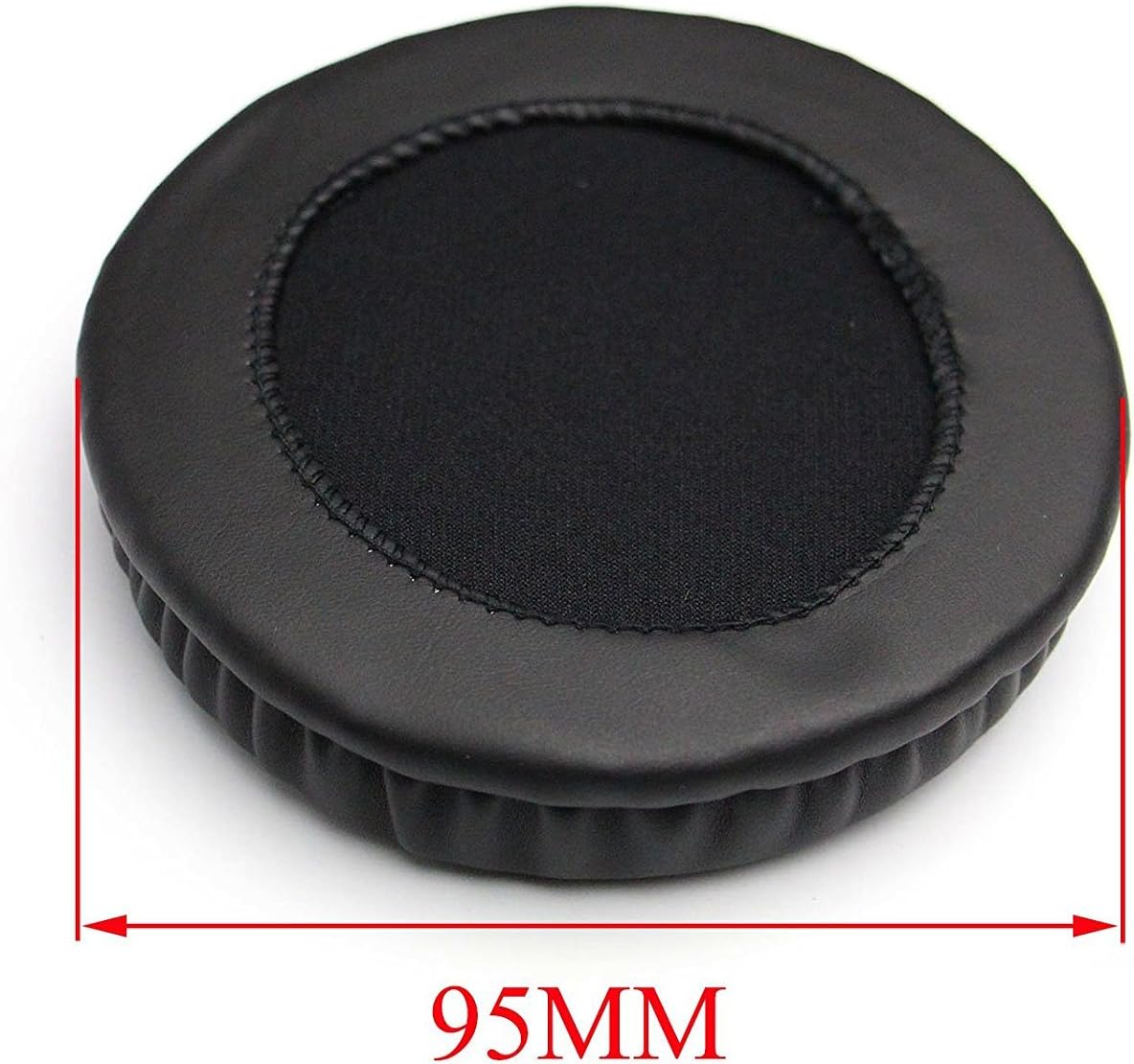 ShineCozy Premium Headphones Earpads Protein Leather Foam Ear Cushions,Headset Ear Pads Spare Replacement Parts (For Universal Size Diameter 95MM J-15) - Image 3
