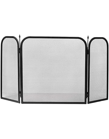 Fireplaces Accessories Fire Guard Nickel Screen Protector Cover